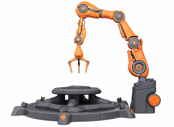 Sci - Fi industriële robot - Foto, afbeelding