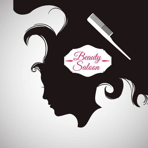 Barber shop. hair care concept.  isolated illustration - Vector, Image