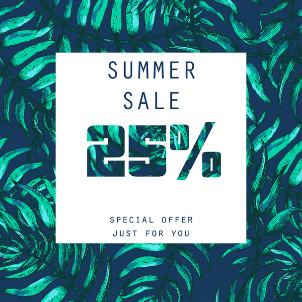 Summer sale Design - Vektor, Bild