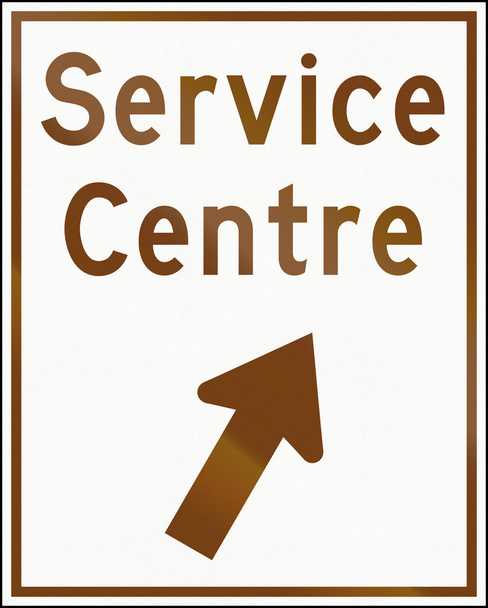 Service centrum richting In Ontario - Canada - Foto, afbeelding