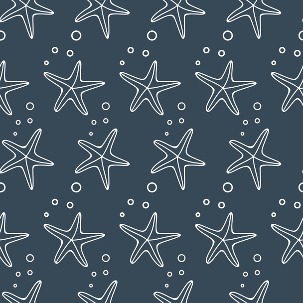 Морские звёзды
 - Вектор,изображение