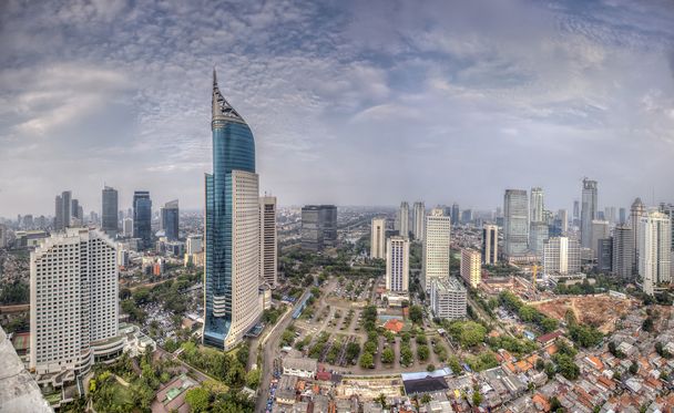 Vista de la ciudad de Yakarta, Indonesia
 - Foto, imagen