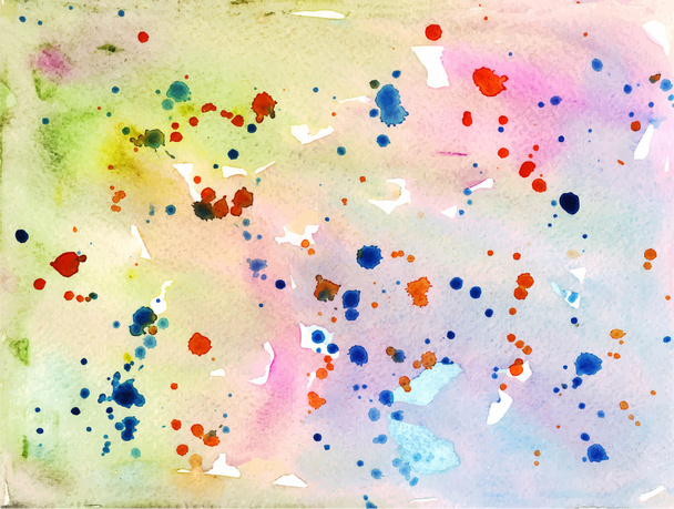 Fundo aquarela colorido
 - Vetor, Imagem