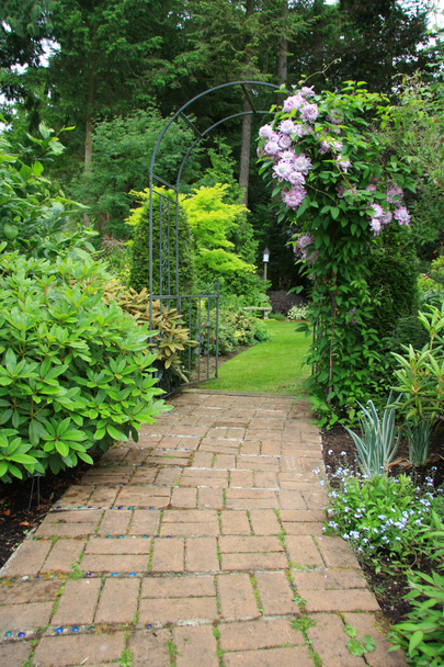 Pretty garden path - Photo, Image