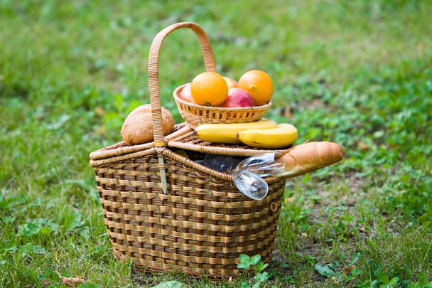 Basket with goods - Photo, Image