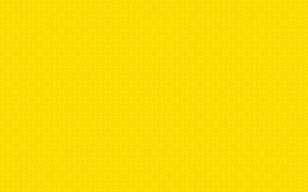 黄色いタイ柄ビンテージ背景 - 写真・画像