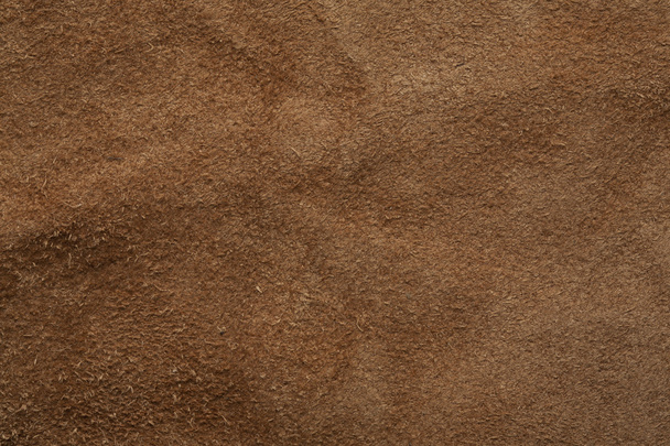 genuine suede brown - Photo, Image