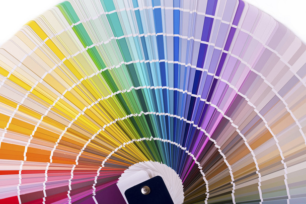 Paleta kolorów, katalog z projektowania farby próbek - Zdjęcie, obraz
