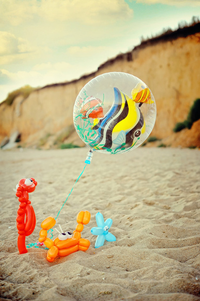 Figures from balloons - Photo, image