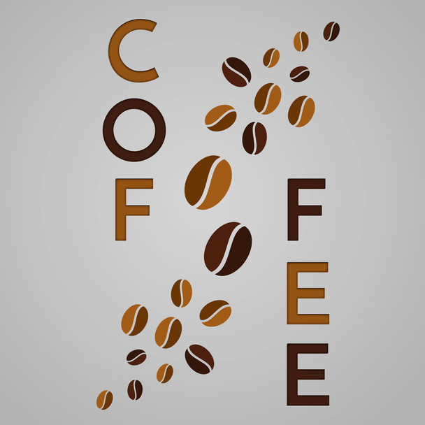 Abstract coffee background.  - Vector, Image