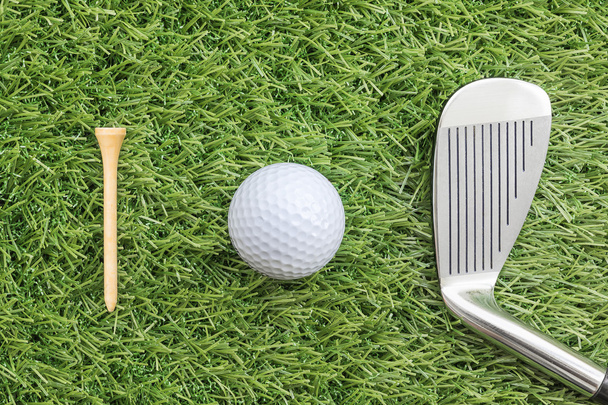 Sport objektum kapcsolódik golf-felszerelés  - Fotó, kép