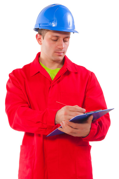 portrait of young worker  - Photo, Image