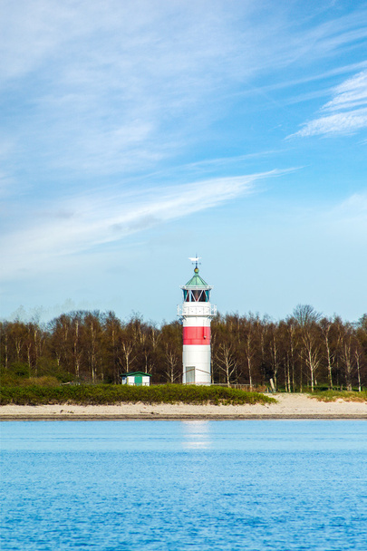 Lighthouse at a blue lake - Photo, Image