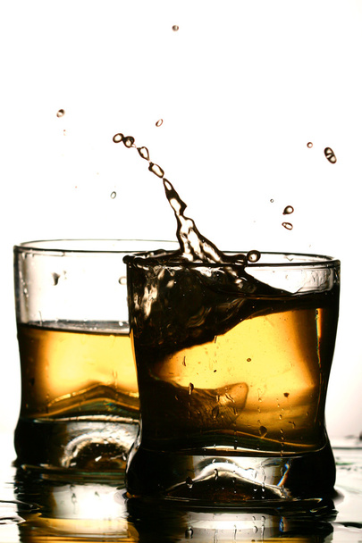 Whiskey splash - Photo, Image
