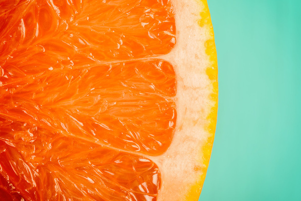 Кров апельсиновий шматочок Макро подробиці
 - Фото, зображення