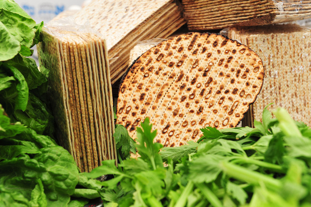 Matza for Passover - Photo, Image