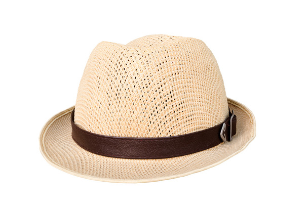  καπέλο απομονωθεί σε λευκό φόντο - Φωτογραφία, εικόνα