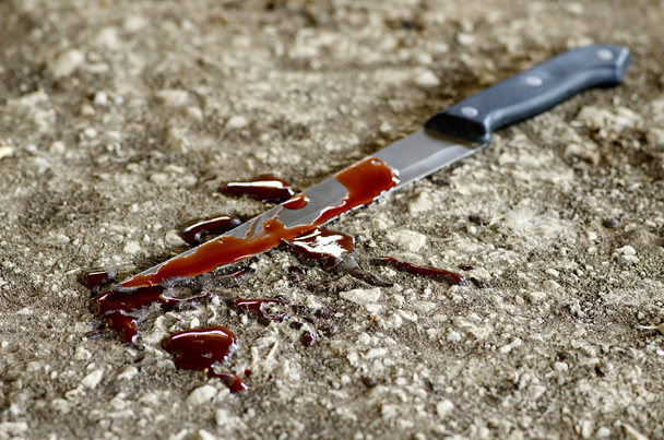 nůž násilí - Fotografie, Obrázek