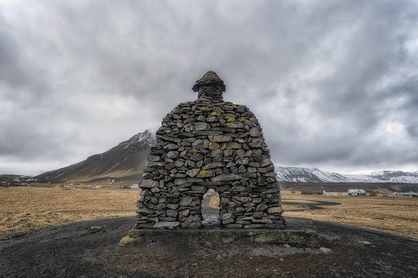 Stone structure, Iceland - Zdjęcie, obraz