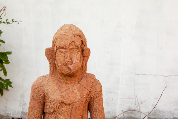 eski yıpranmış Buda - Fotoğraf, Görsel