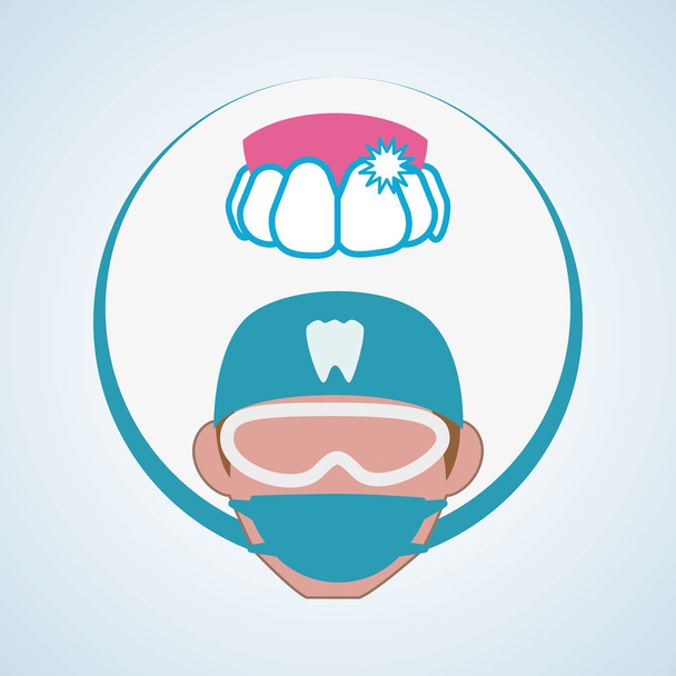 Conception de soins dentaires. concept de santé. icône de soins médicaux, vecteur modifiable
 - Vecteur, image