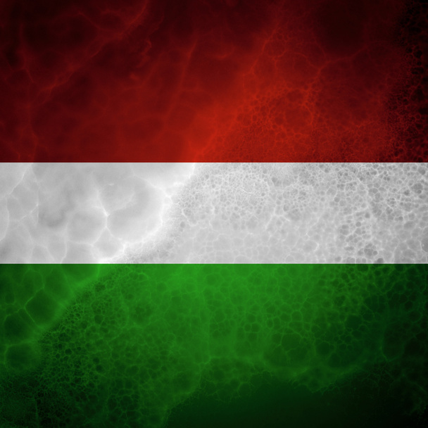 Flagge Ungarns - Foto, Bild