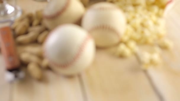 Beyzbol parti gıda  - Video, Çekim
