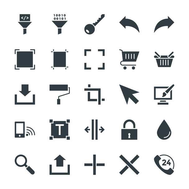 Design and Development Cool Vector Icons 6 - Vector, Image