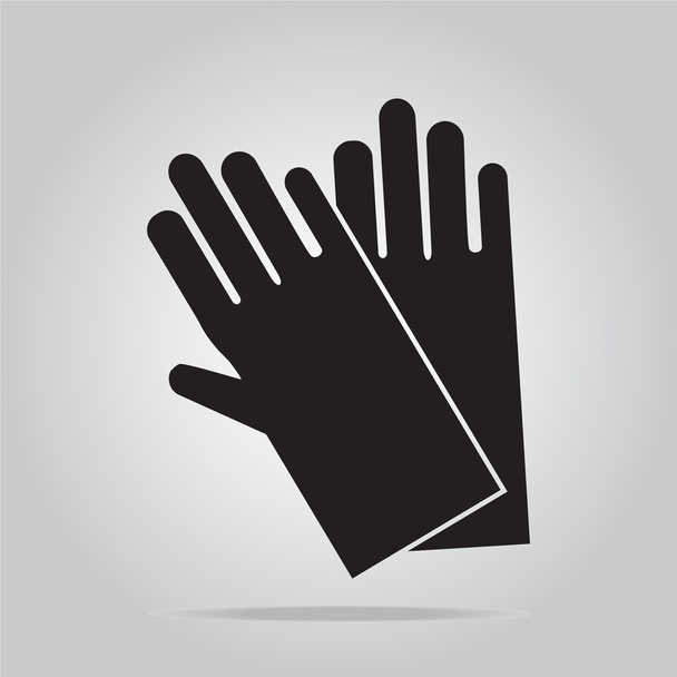 icône gants de nettoyage - Vecteur, image