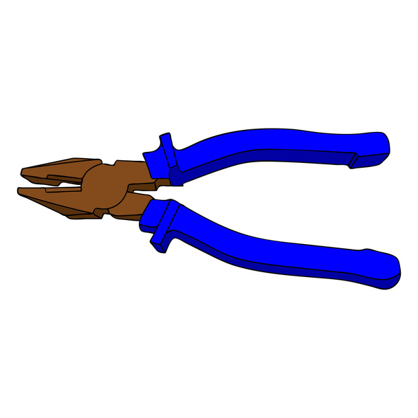instrument pliers tool - Vector, Image