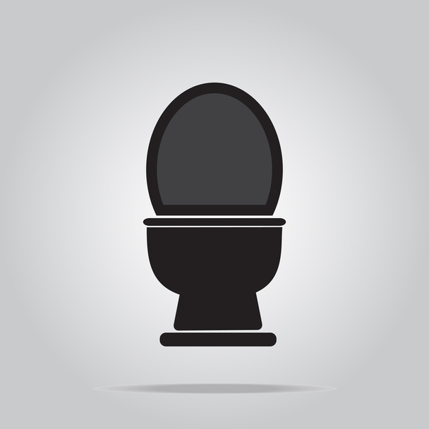 Векторная иллюстрация значка туалета
 - Вектор,изображение
