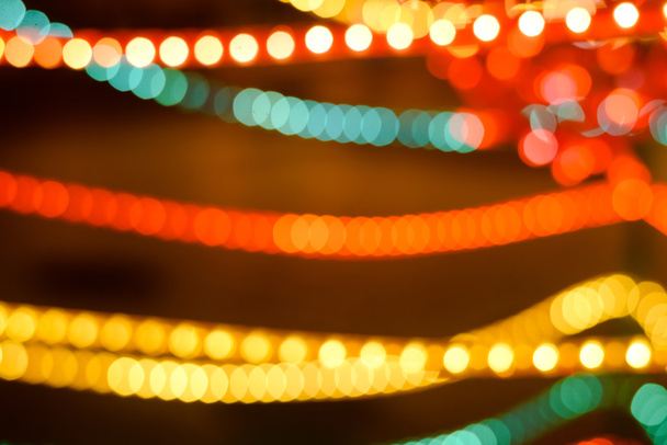 Blurred color of LED lighting. - Foto, afbeelding