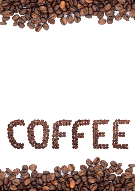granos de café tostados marrón - Foto, imagen