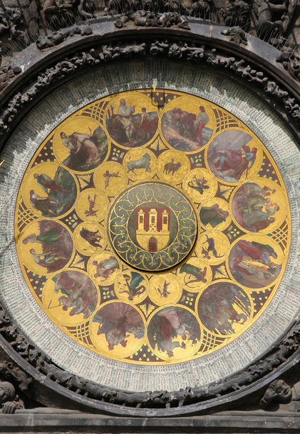 Prager astronomische Uhr oder Orloj - Foto, Bild