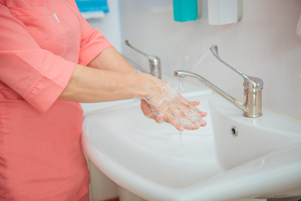 method of hand washing - Foto, Imagem