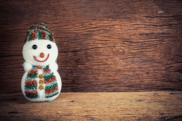 Рождественский снеговик на Рождество
 - Фото, изображение