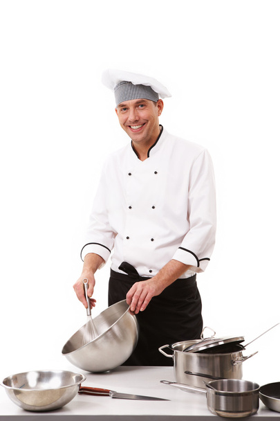 Homme cuisine
 - Photo, image