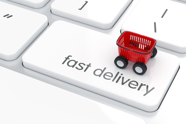 Fast delivery concept - Photo, Image