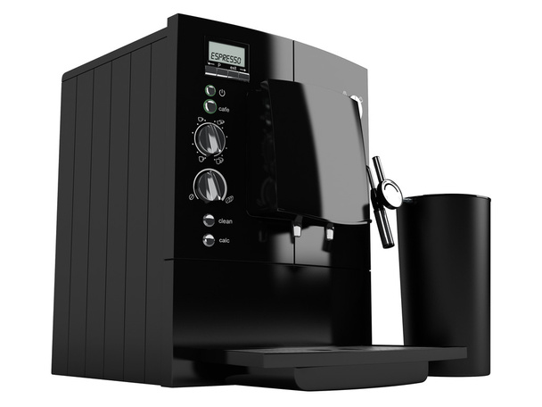 Black coffee machine - Photo, image