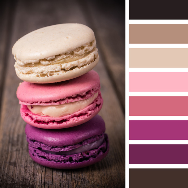 Macaron francesi palette stack
 - Foto, immagini
