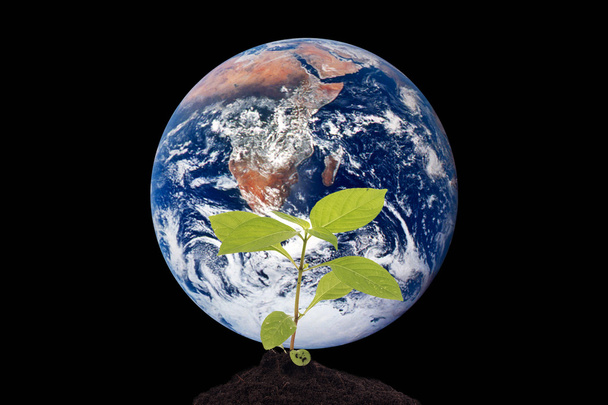 Концепция Всемирного дня окружающей среды, Глобальный кредит НАСА
 - Фото, изображение