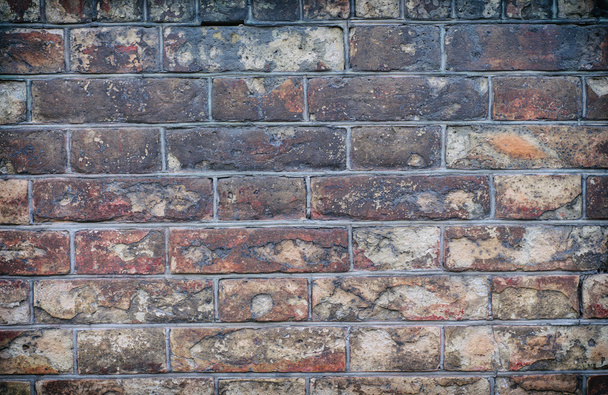 Vecchi muri in mattoni vintage dei vecchi mattoni di argilla rossa - Foto, immagini