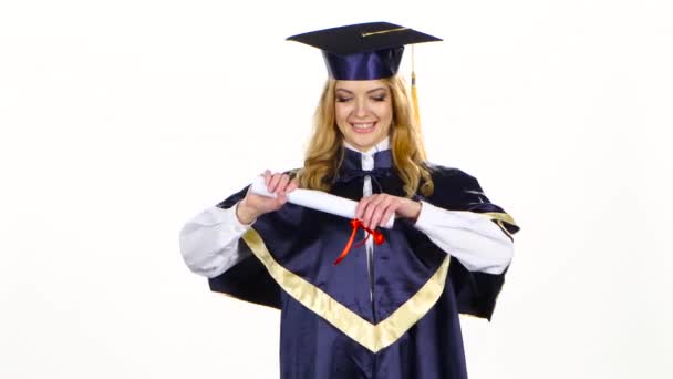 女子大生卒業。白 - 映像、動画