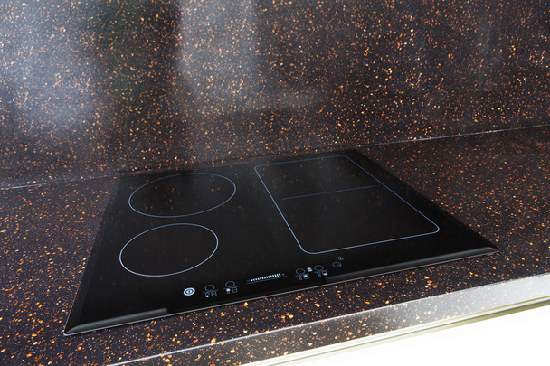 Modern induction electric stove cooker - Photo, Image