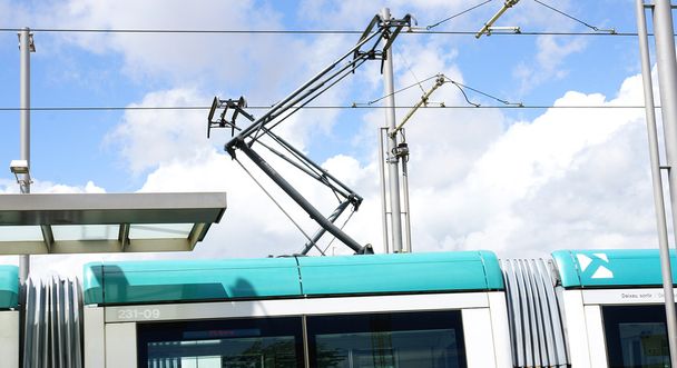 Dettaglio di connessione di un tram
 - Foto, immagini