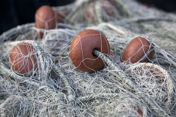 Fishing nets and floats - Photo, Image