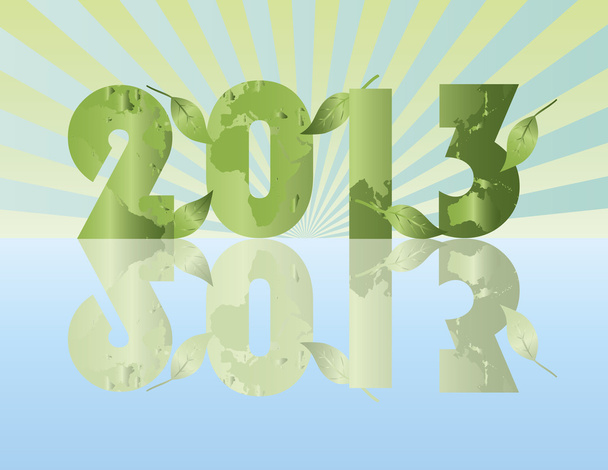 Go Green nell'anno 2013
 - Vettoriali, immagini