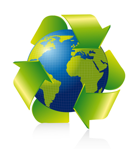 recycle sign - Vector, afbeelding