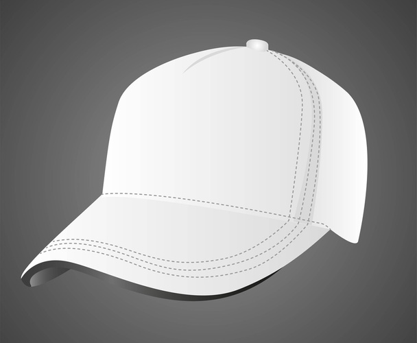 白い帽子のイラスト - 写真・画像