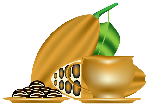 Cacao set - Vector, Image